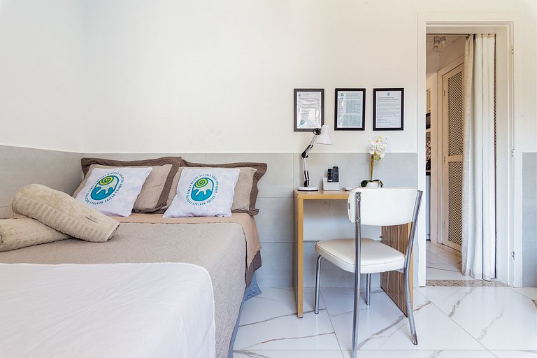 Apartamento céntrico y hermoso a 10 minutos de la Rua das Pe