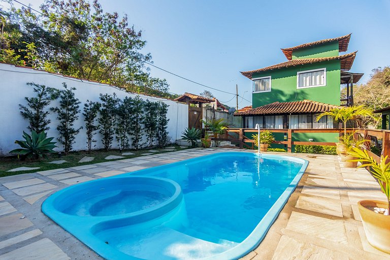 Villa Arpoador 4 | Praia Piscina Garagem Churrasqueira | By