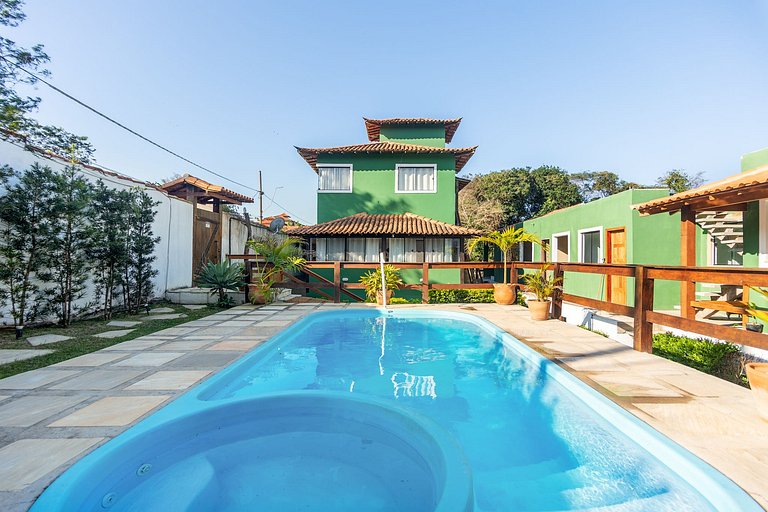 Villa Arpoador 6 | Praia Piscina Garagem Churrasqueira | By