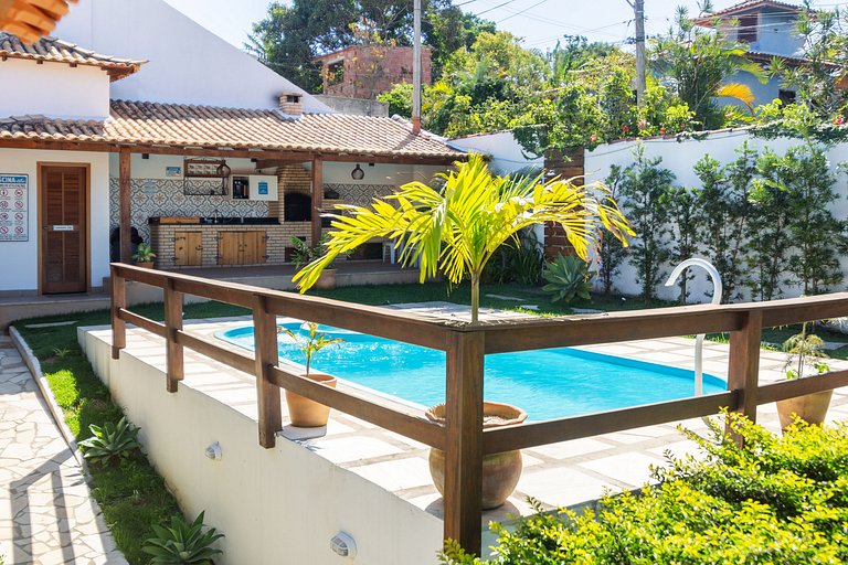 Villa Arpoador 5 | Praia Piscina Garagem Churrasco | Buzios
