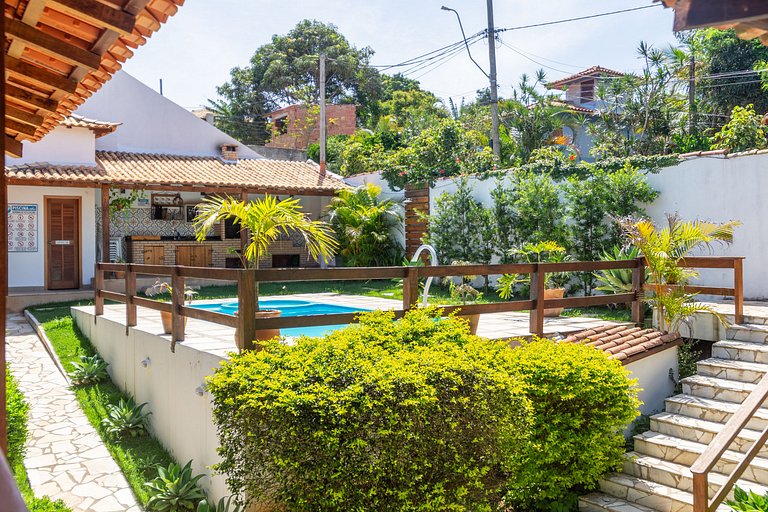 Villa Arpoador 6 | Praia Piscina Garagem Churrasqueira | By