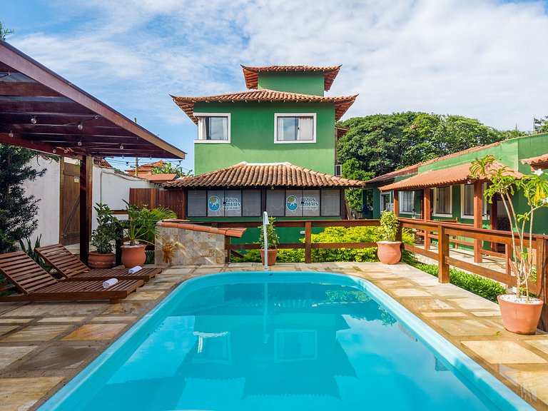 Villa Arpoador 7 | Praia Piscina Garagem Churrasqueira | By
