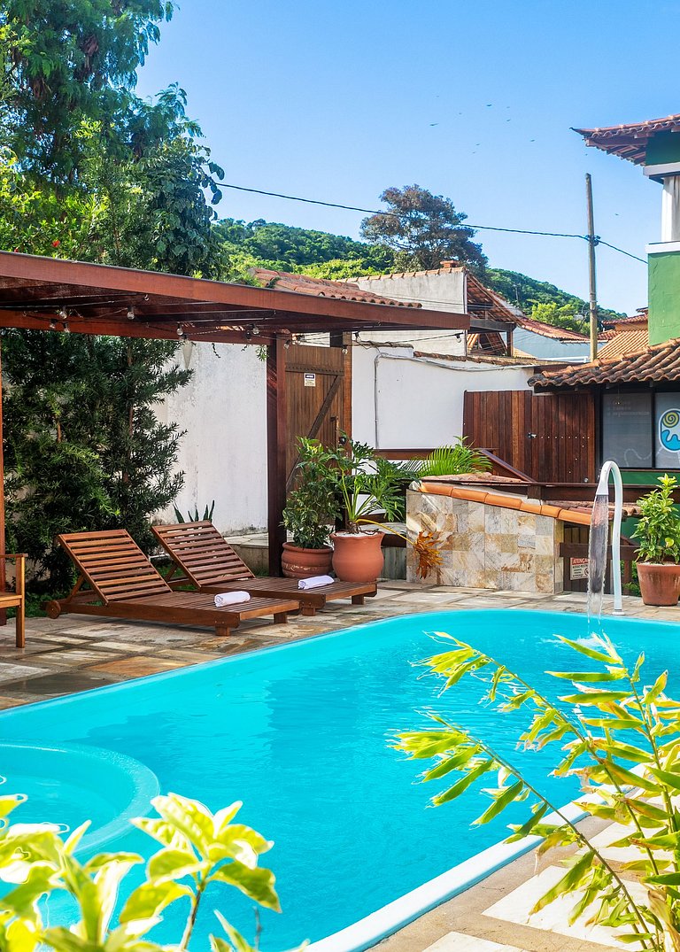 Villa Arpoador 7 | Praia Piscina Garagem Churrasqueira | By