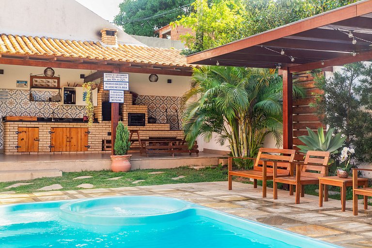 Villa Arpoador 4 | Praia Piscina Garagem Churrasqueira | By