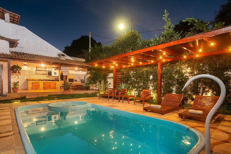 Villa Arpoador 1 | Praia Piscina Garagem Churrasqueira | By