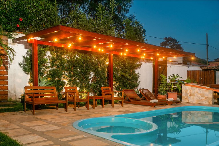 Villa Arpoador 1 | Praia Piscina Garagem Churrasco | Buzios