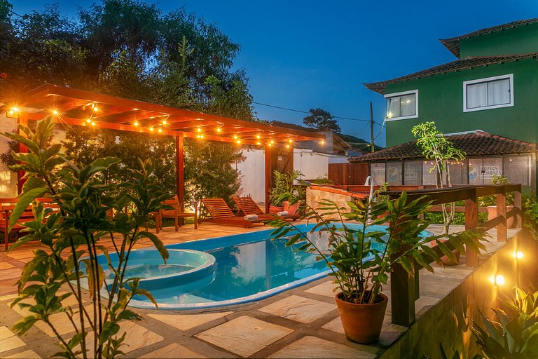 Villa Arpoador 5 | Praia Piscina Garagem Churrasqueira | By